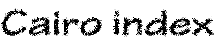 Cairo index